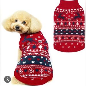 🐶Puptech Reindeer Christmas Sweater  S/M